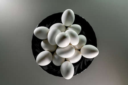 Happy Easter! Holiday cake. Painted eggs. The most joyful and most revered holiday in the Orthodox world.の写真素材