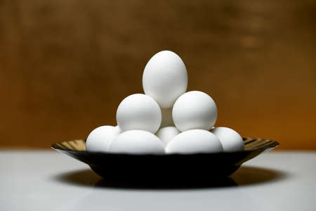 Happy Easter! Holiday cake. Painted eggs. The most joyful and most revered holiday in the Orthodox world.の写真素材