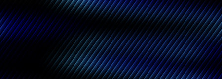 Dark blue abstract background with diagonal stripes. Vector illustration for your design