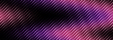 Abstract background with diagonal stripes in purple and black colors. Vector illustrationの写真素材