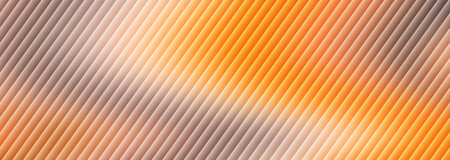 Abstract orange gradient background with vertical stripes. Vector illustration for your designの写真素材
