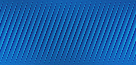 Blue background with diagonal stripes. 3d rendering, 3d illustration.