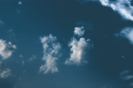 Sky with lettersの写真素材