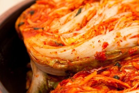 korean food kimchiの写真素材