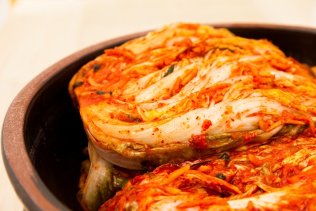 korean food kimchiの写真素材