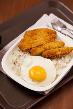 pork cutletの写真素材