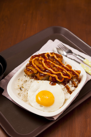 pork cutletの写真素材