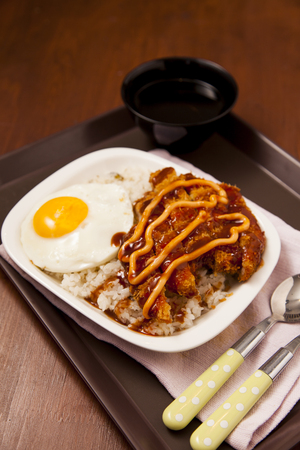 pork cutletの写真素材
