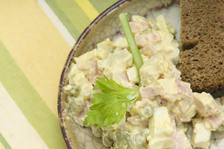 poptato saladの写真素材