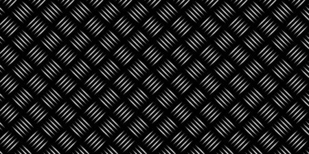 Black And White Pattern Design Illustration