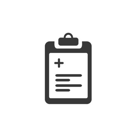 Pharmacy inventory list. Isolated image. Flat medicine vector illustrationのイラスト素材