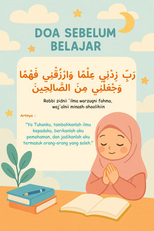 Islamic Study Prayer for Children