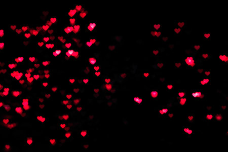 Hearts as background.Valentines day concept.の写真素材