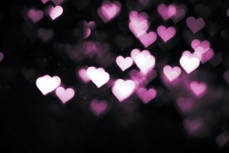 Hearts as background.Valentines day concept.の写真素材