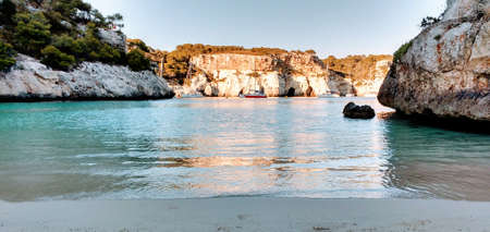 Macarelleta beach, is one of the most famous beaches in Balearic islands