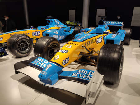 Fernando Alonso Museum in Llanera village, Asturiasm Spain April 22th 2022のeditorial素材