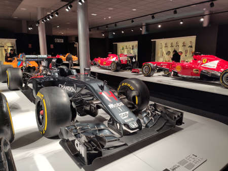 Fernando Alonso Museum in Llanera village, Asturiasm Spain April 22th 2022