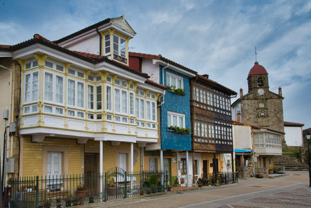 Torazo village, Cabranes municipality, Asturias, Spainの写真素材