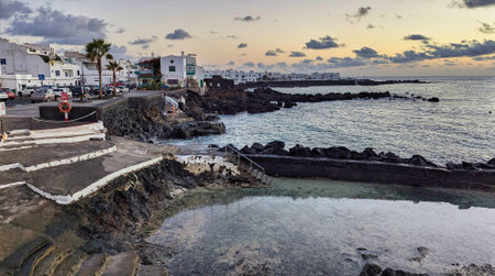 Punta Mujeres village, Lanzarote, Canary Islands, Spain, Europe