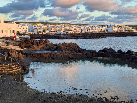 Punta Mujeres village, Lanzarote, Canary Islands, Spain, Europe