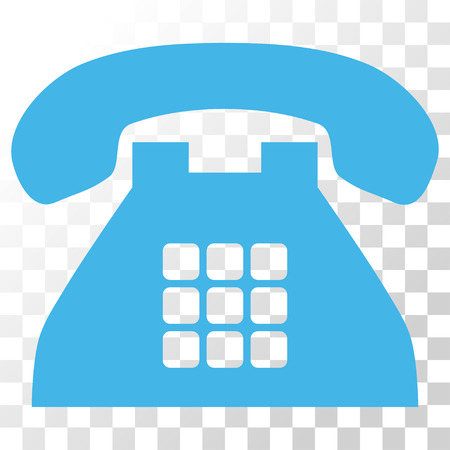 Tone Phone vector icon. Image style is a flat blue and gray colors icon symbol.のイラスト素材