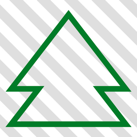 Direction Up vector icon. Image style is a flat green pictogram symbol on a hatched diagonal transparent background.のイラスト素材