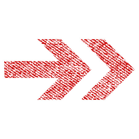 Arrow Right vector textured icon for overlay watermark stamps.のイラスト素材