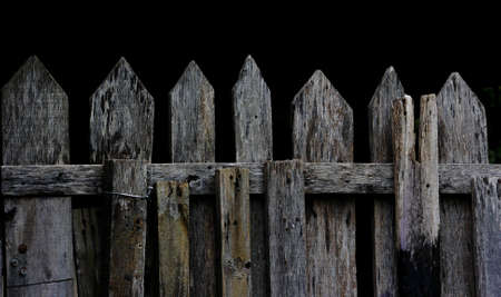 old wood fenceの写真素材