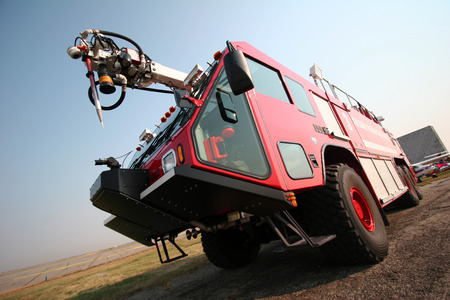Airport fire engine