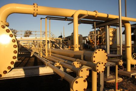 Oil and gas Industryの写真素材
