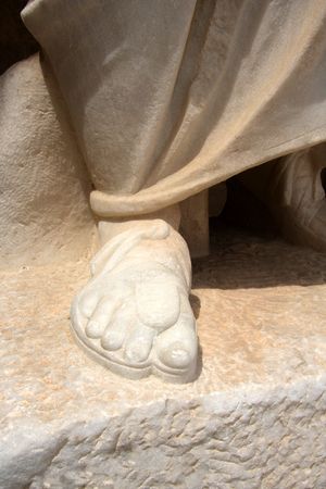A Saint foot 