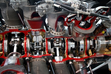 Engine cut away 