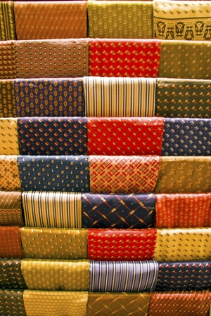 Neck ties collection の写真素材