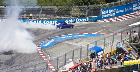 GoldCoast 600 V8 Supercar   21-23 October 2011 Car race  Muscle carsのeditorial素材