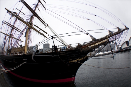 Sailing Ship With Tall Mastsのeditorial素材