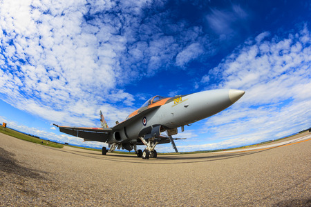 SPRINGBANK CANADA 20 JUL 2015: International Air Show and Open House for Canadian, USA and British...