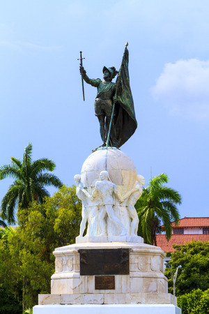Vasco Nunes -  Balboa Monument at Panama City, Panama. Pacific Ocean Discoverer.のeditorial素材