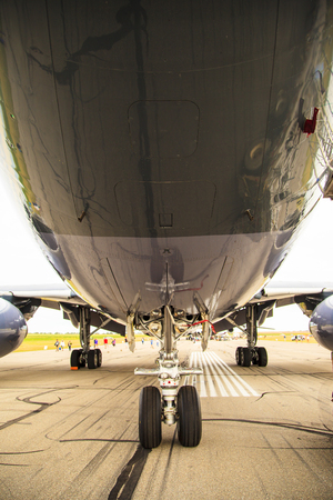 LETHBRIDGE CANADA 25 JUN 2015: International Air Show and Open House for Canadian, USA and British...