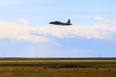 LETHBRIDGE CANADA 25 JUN 2015: International Air Show and Open House for Canadian, USA and British...