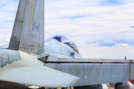 LETHBRIDGE CANADA 25 JUN 2015: International Air Show and Open House for Canadian, USA and British...
