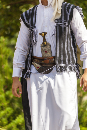 Calgary Canada Aug 10 2014: Arab Fashion Showe This is the festival's first year and organizers hope to make it an annual event.のeditorial素材