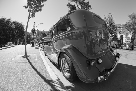 VICTORIA, BRITISH COLUMBIA - JULY 24, 2016: The largest collection of Deuces anywhere staged all...