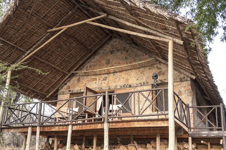 Beautiful Huts In Africaのeditorial素材