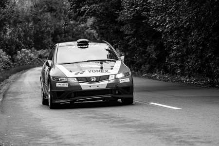 Hungary  Matra Mountain Range 19, July 2020:  Hungarian Rally car championship  heat.のeditorial素材