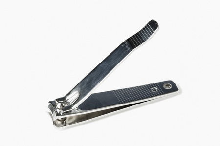 Close-up of nail clipperの写真素材