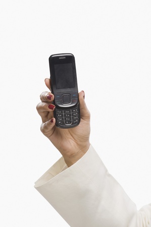 Close-up of a businesswomanの写真素材