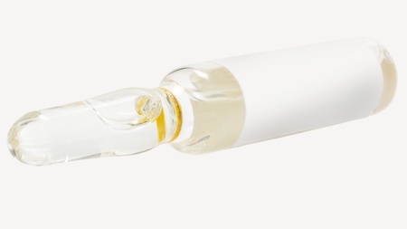 Close-up of a vialの写真素材