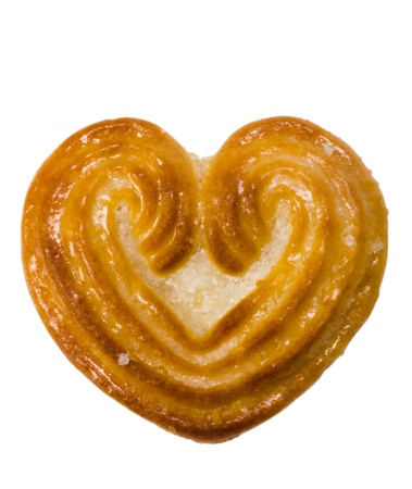 Close-up of a cookieの写真素材