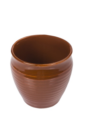 Close-up of a ceramic potの写真素材