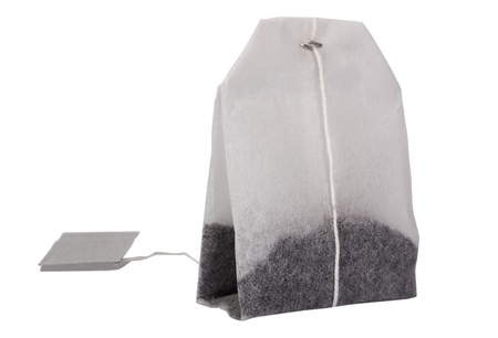 Close-up of a teabagの写真素材